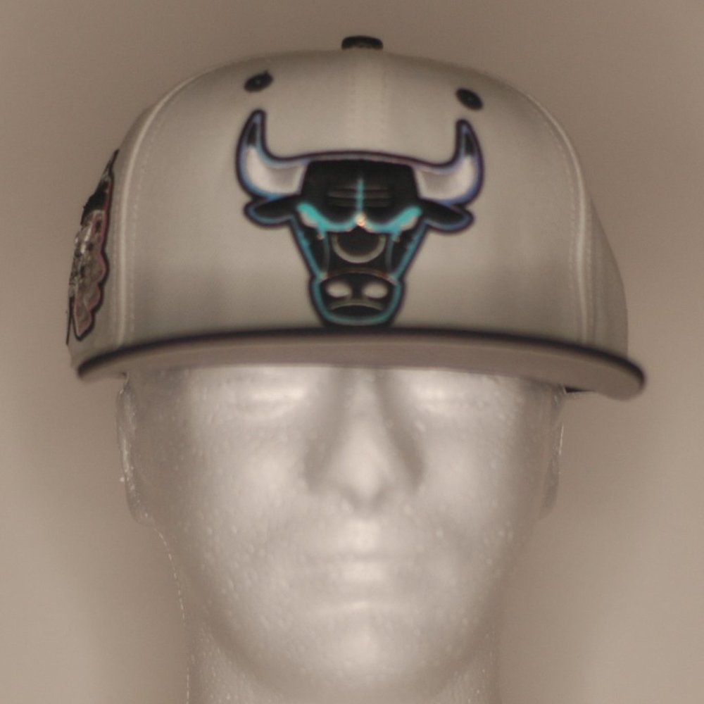 Chicago Bulls Six Time NBA Champions  snap back OS